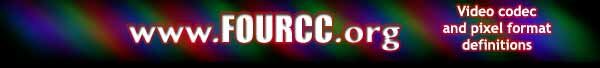FOURCC.org - Video codec and pixel format definitions